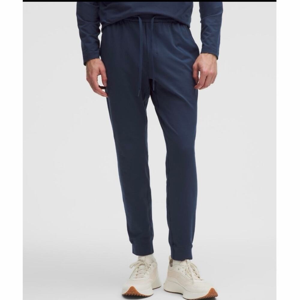 Lululemon Soft Jersey Jogger Club Blue Men’s Size S 29” Inseam Lounge Pants